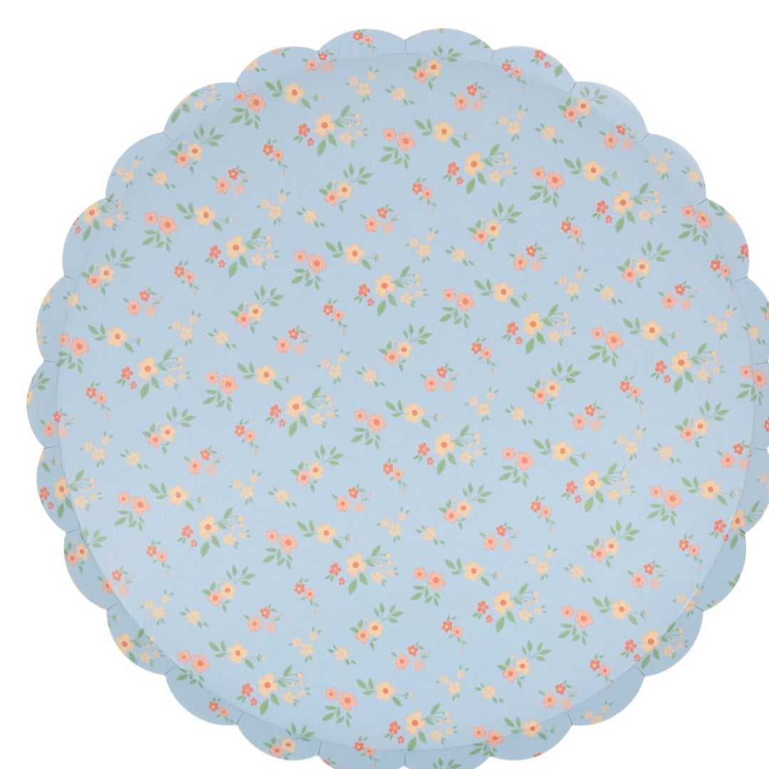Blue Vintage Ditsy Floral