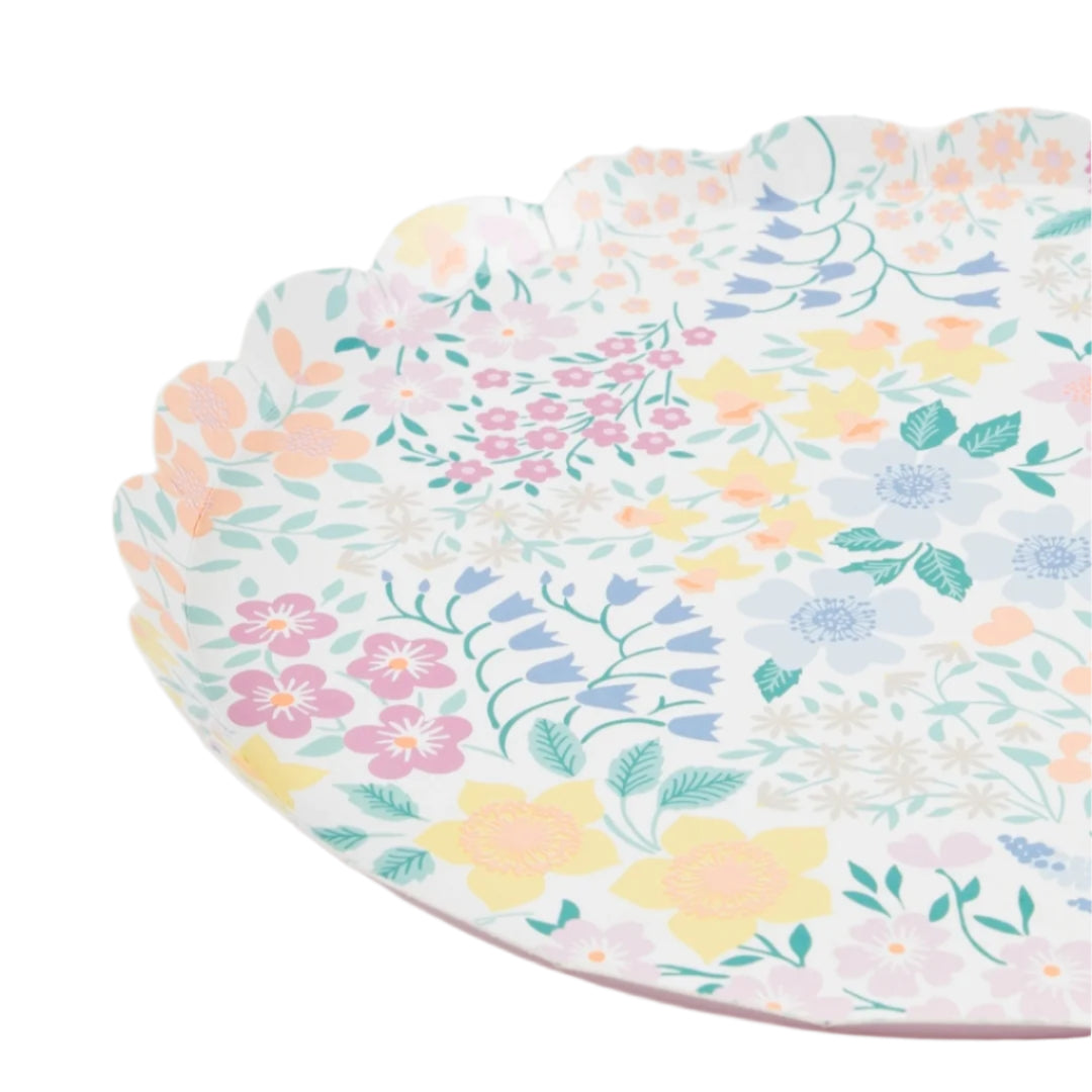 Cottage Garden Paper Plates