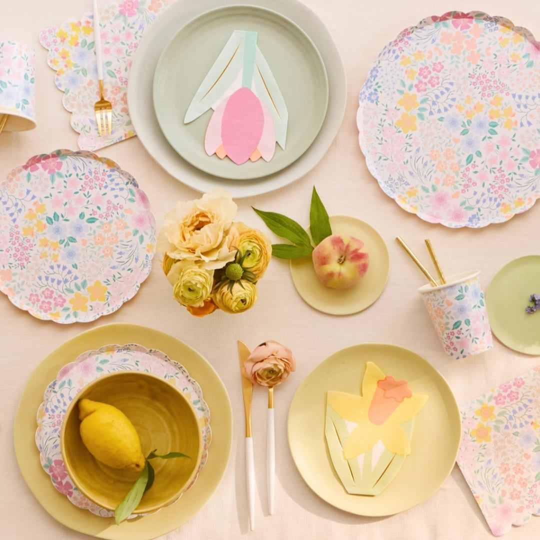 Cottage Garden Paper Plates