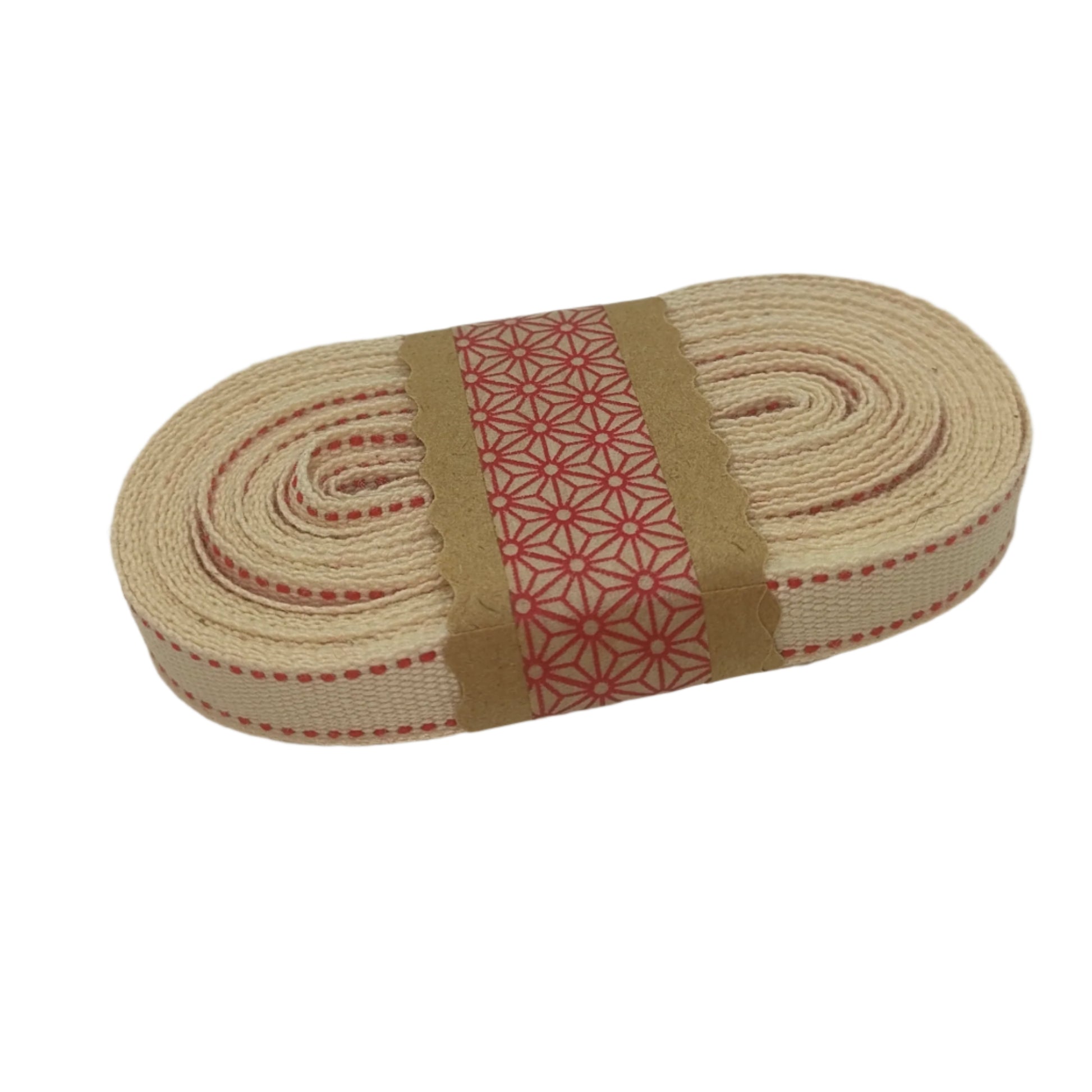 Cream with Red Ribbon