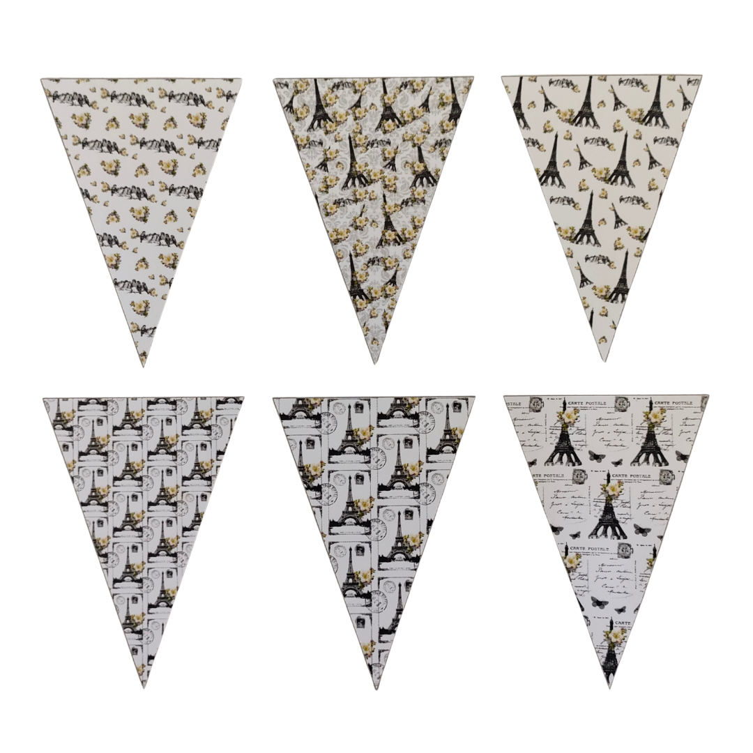 DIY French Paper Bunting