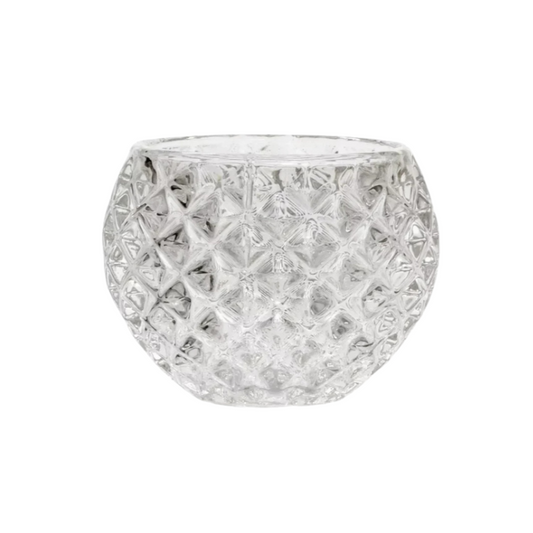 Glass Diamond Votive