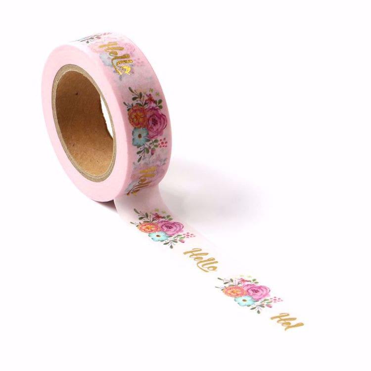 Hello Spring Washi Tape