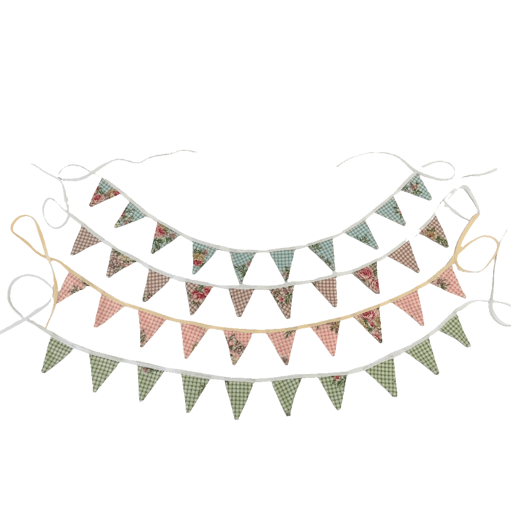 Mini_Checked_Floral_Bunting_Meli-Melo_CF1