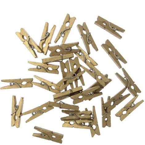Mini Gold Pegs