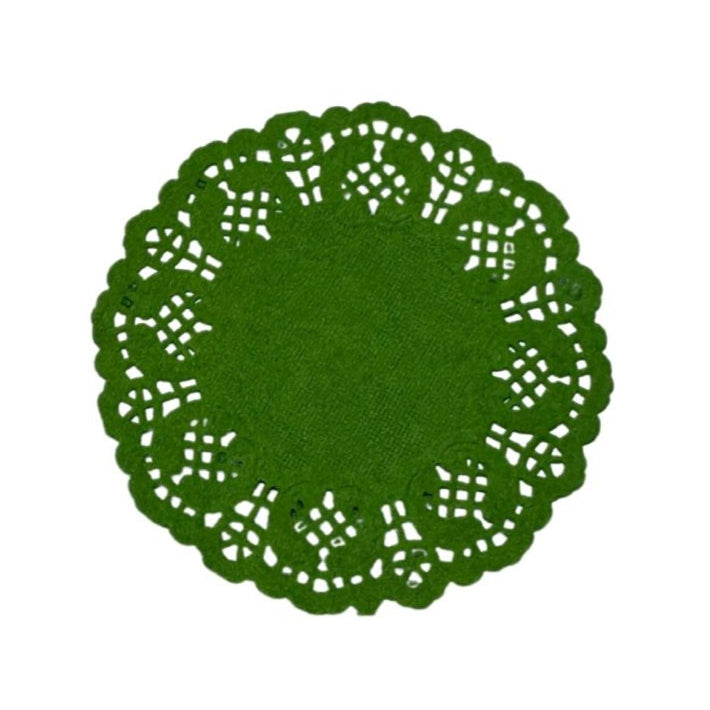 Mini Green Doilie