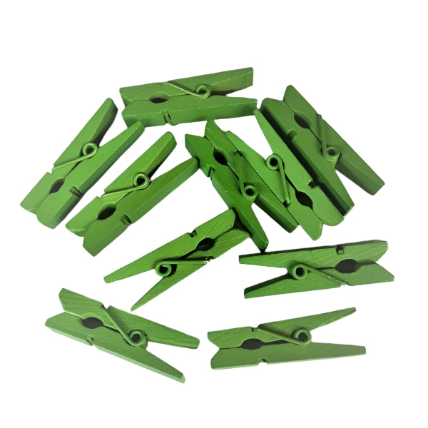 Mini Green Pegs