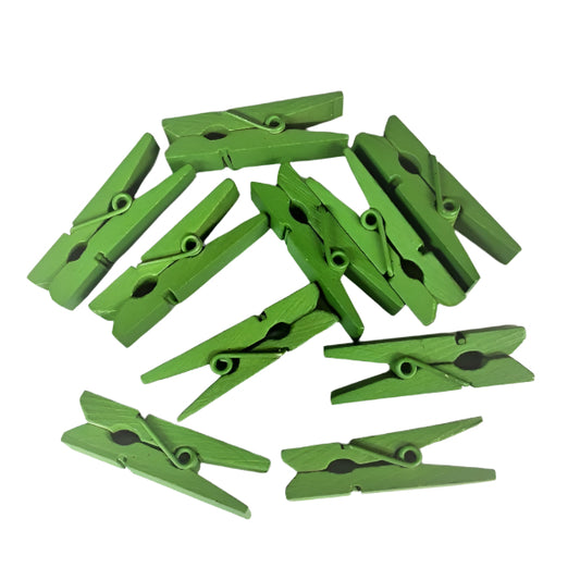 Mini Green Pegs