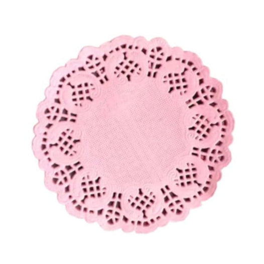 Mini Pink Doilie