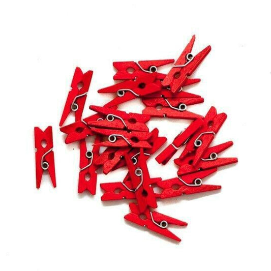 Mini Red Pegs