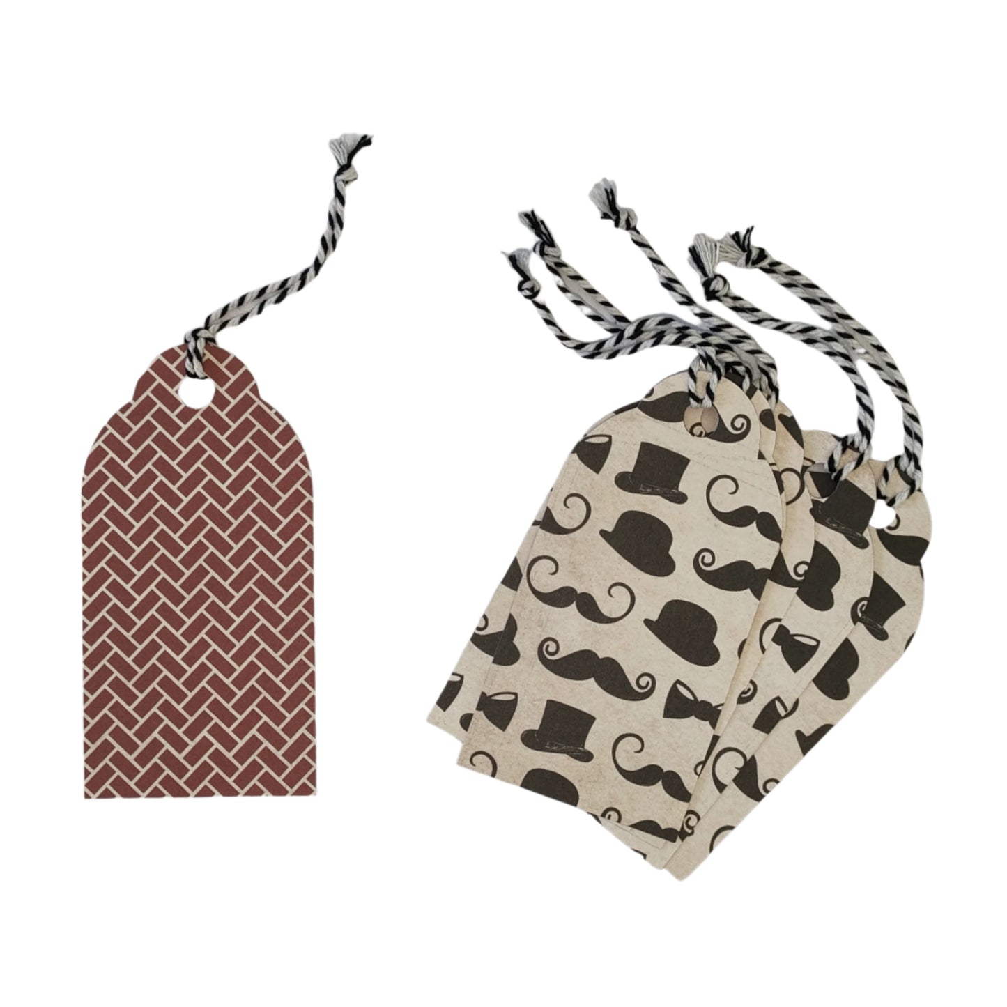 Moustache Gift Tags