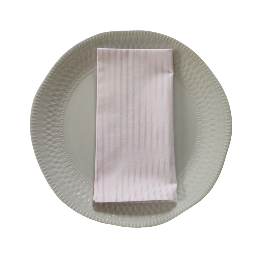 Pink-French-Stripe-Napkins