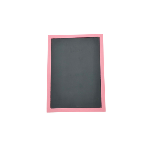 Pink Framed Chalkboard