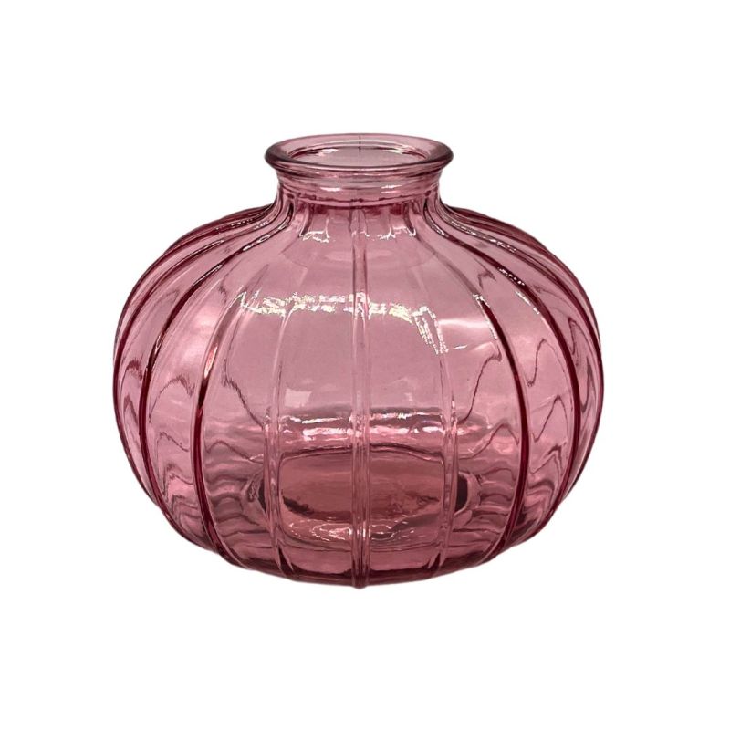 Pink Lexa Round Bud Vase