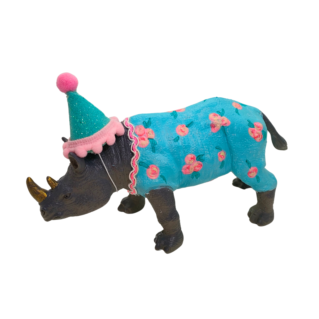 Rhino animal Topper