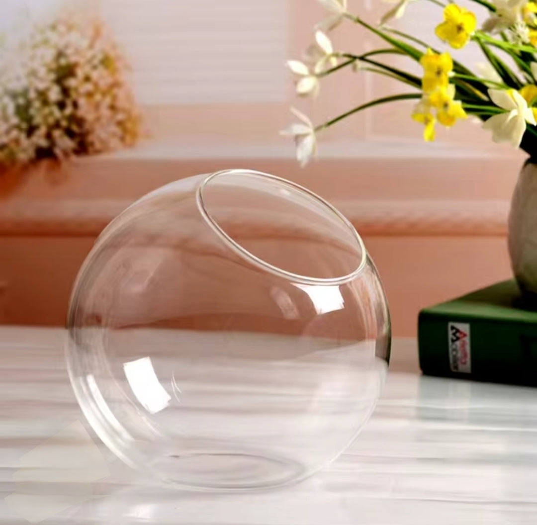 Round Glass Terrarium
