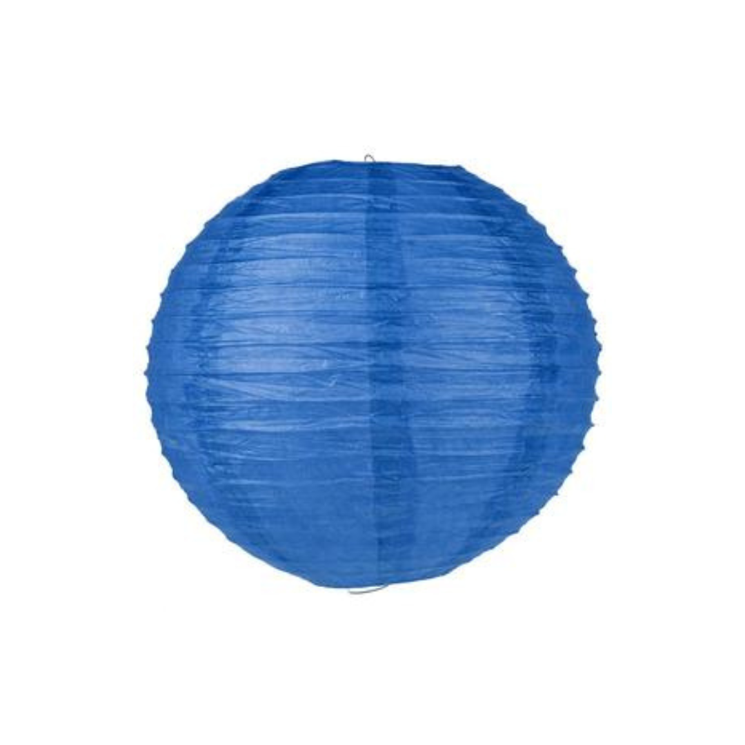 Royal Blue Paper Lantern