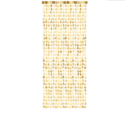 Gold Christmas Tree Backdrop
