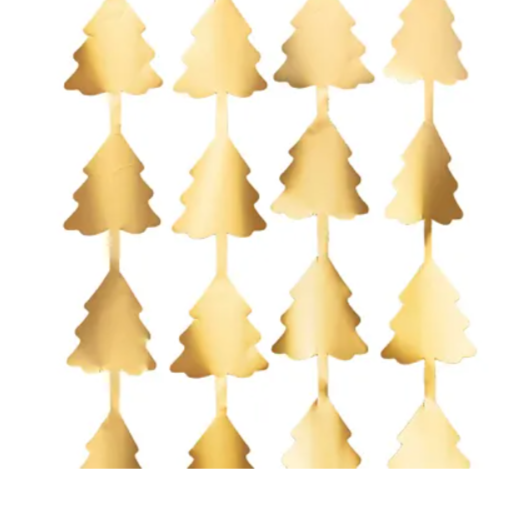 Gold Christmas Tree Backdrop