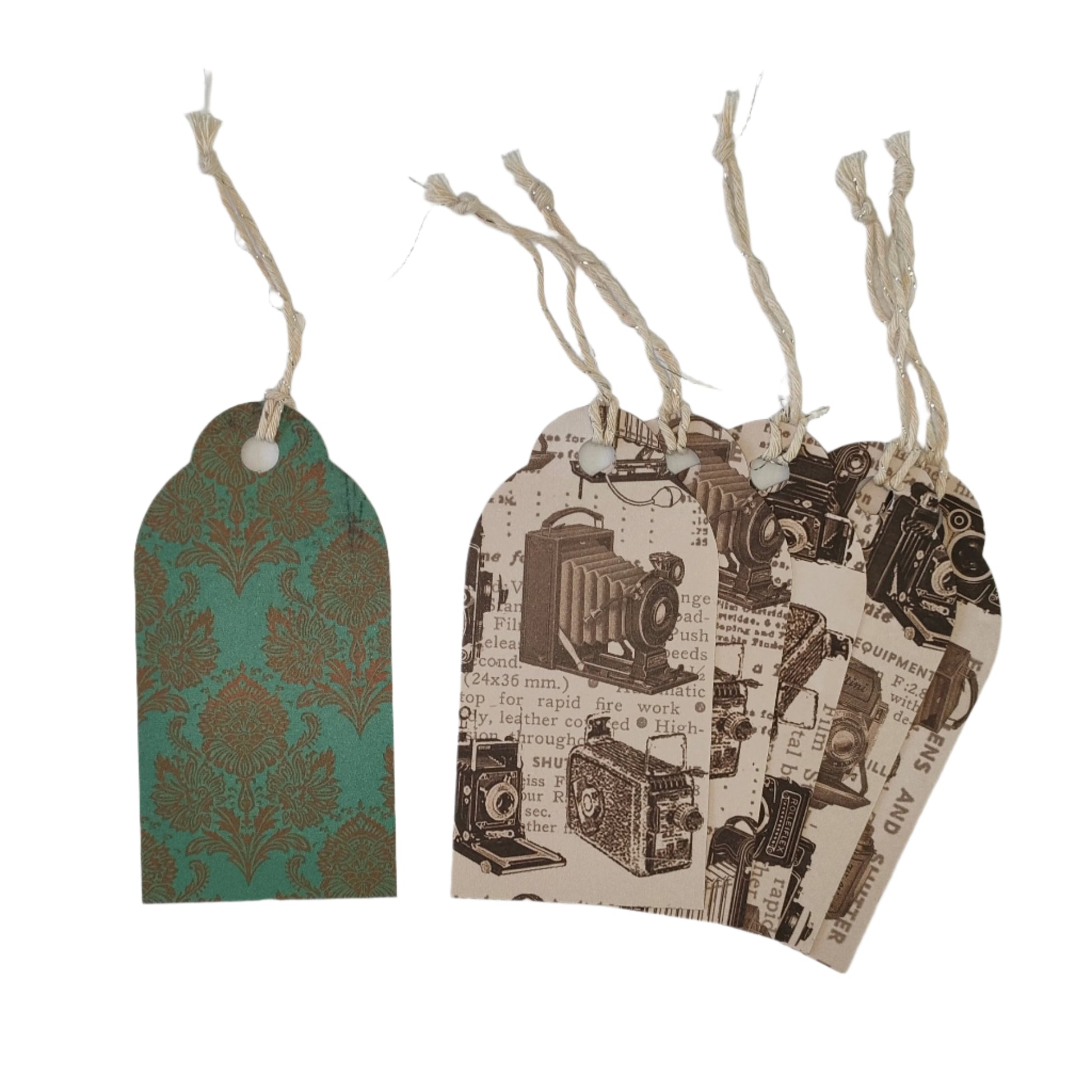 Vintage Camera Gift Tags