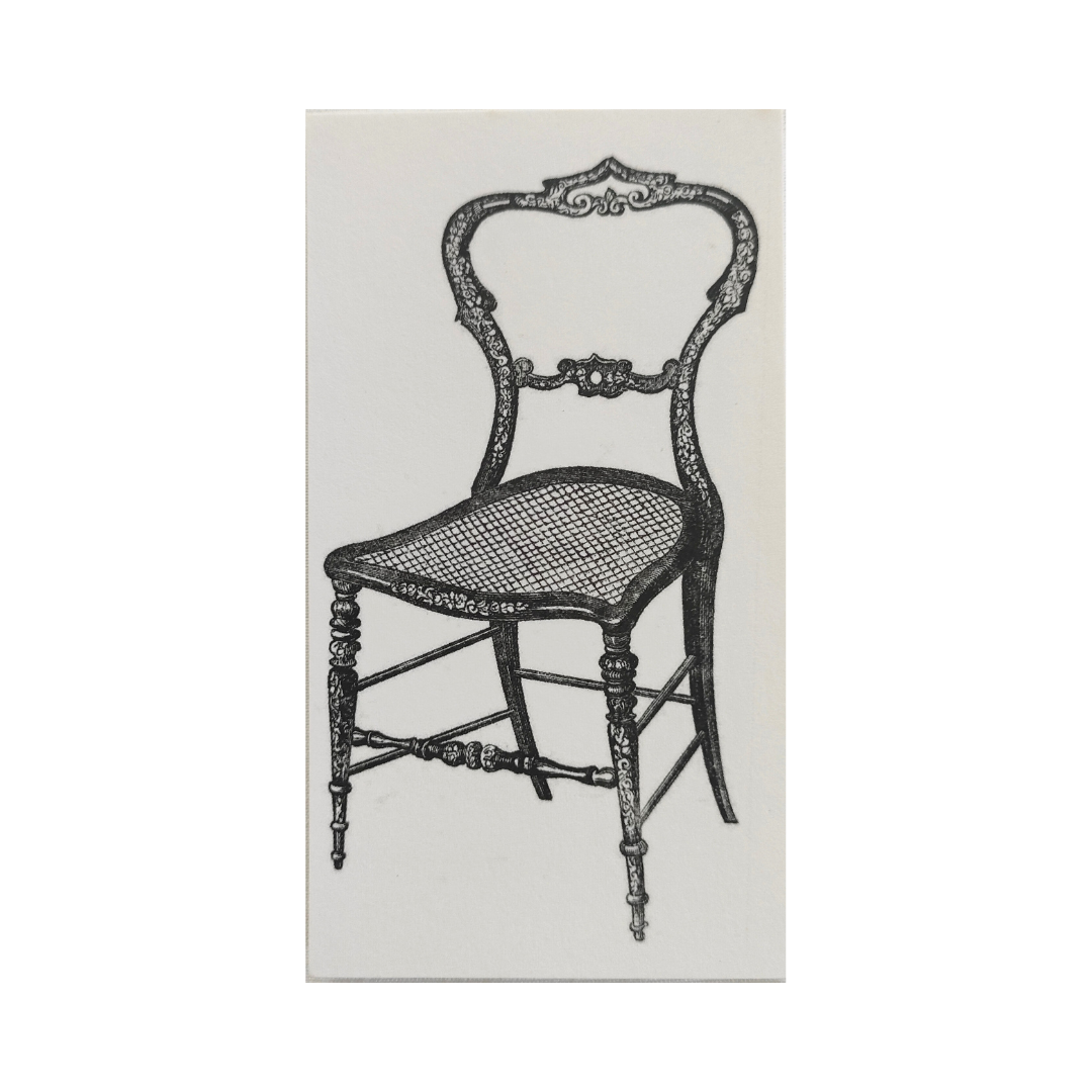 Vintage Chair Tags B