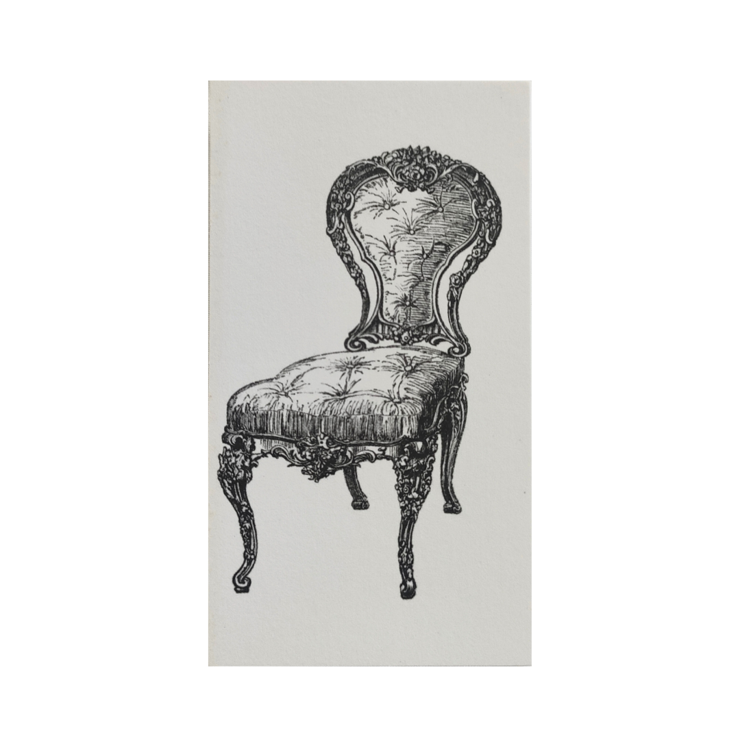 Vintage Chair Tags C