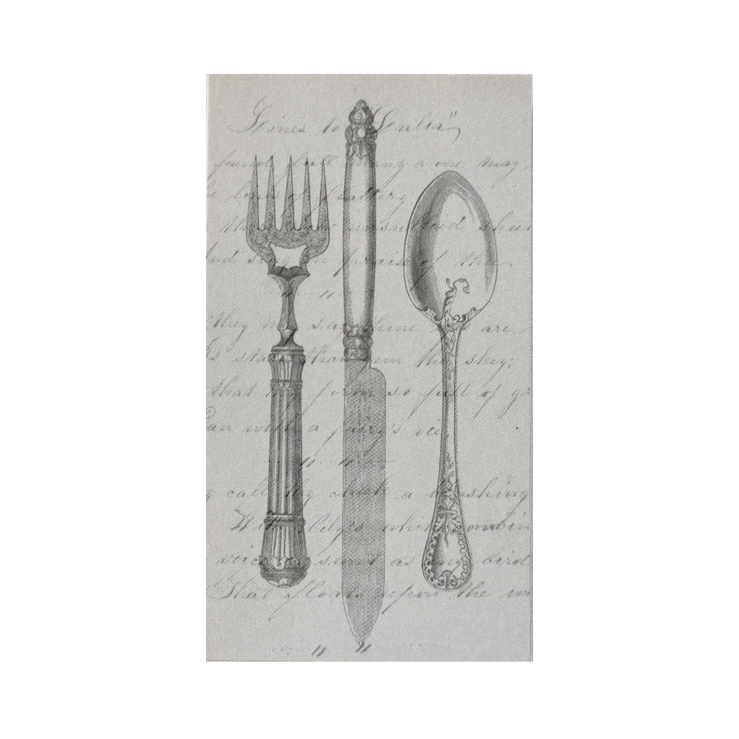 Vintage Cutlery Tags F
