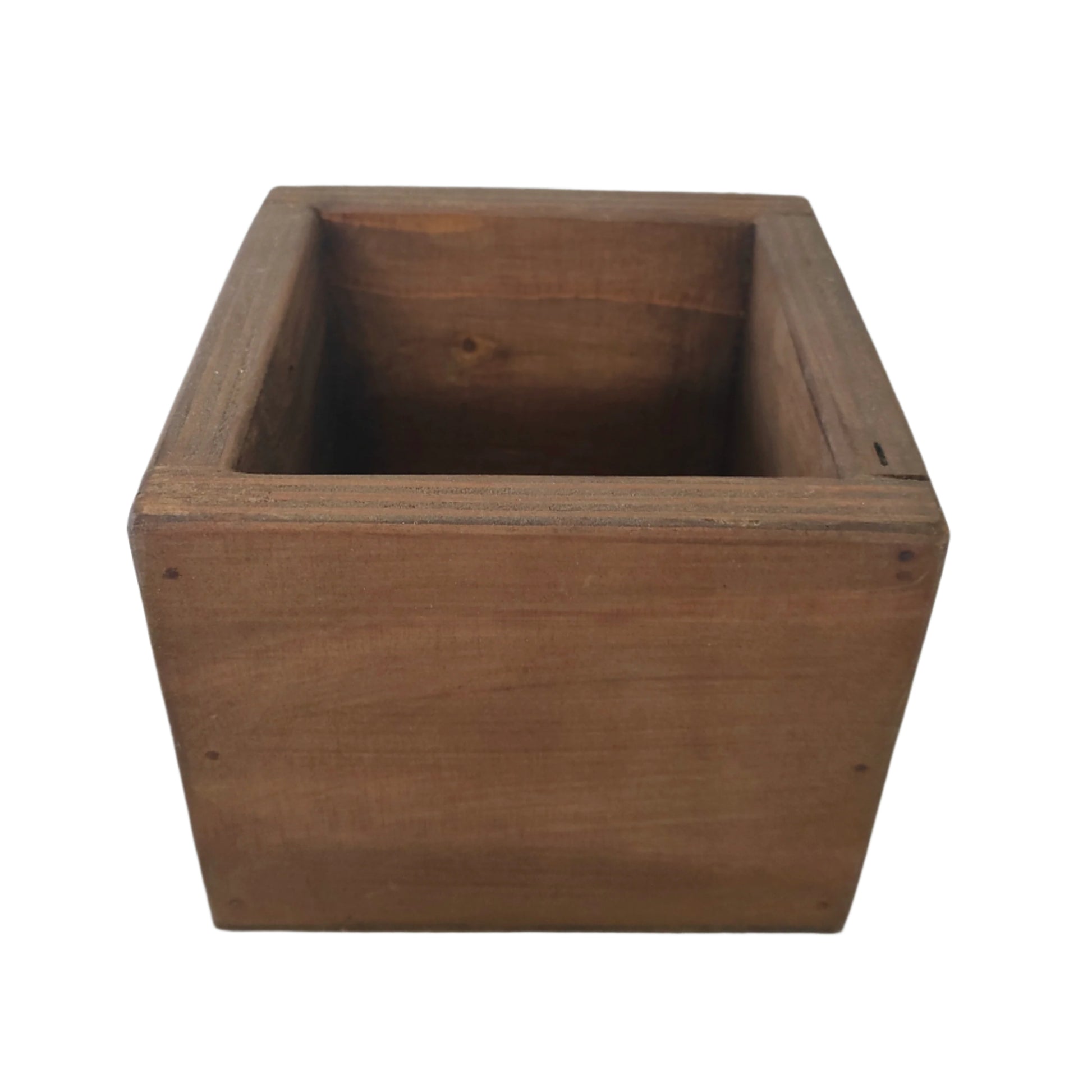 dark wooden box