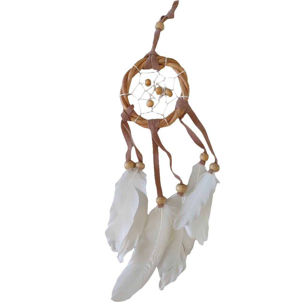 mini rattan dream catcher