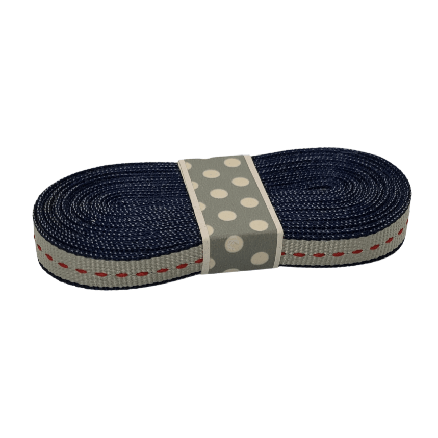 ribbon-petersham-saddle-stitch-navy-stone-red
