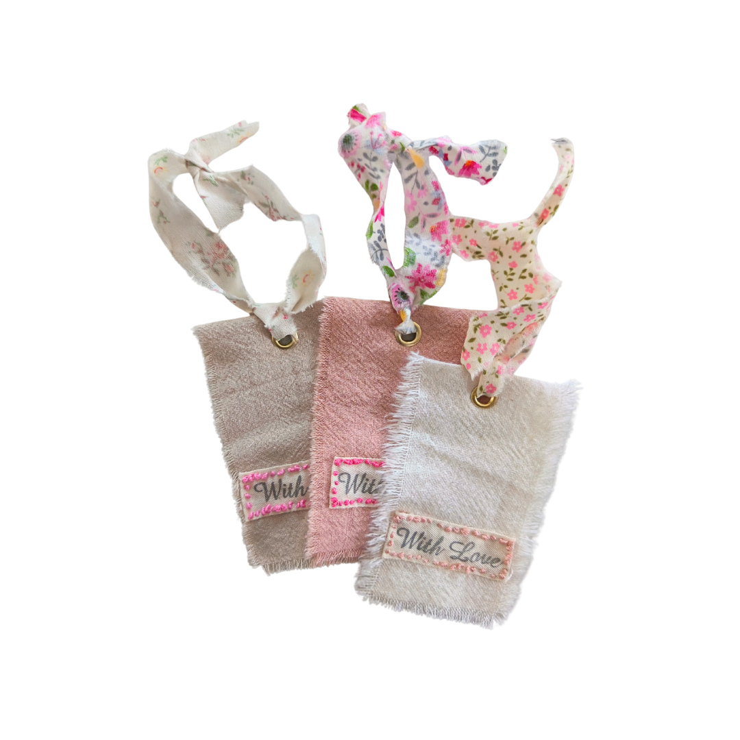 Meri Meri Fabric Bow Gift Tags