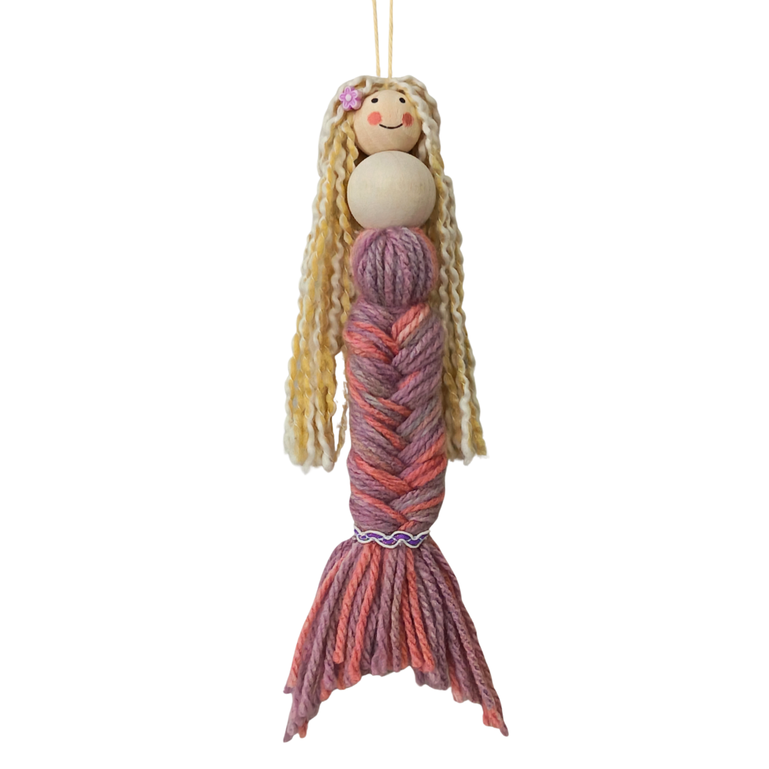 Mermaid Hanging Doll