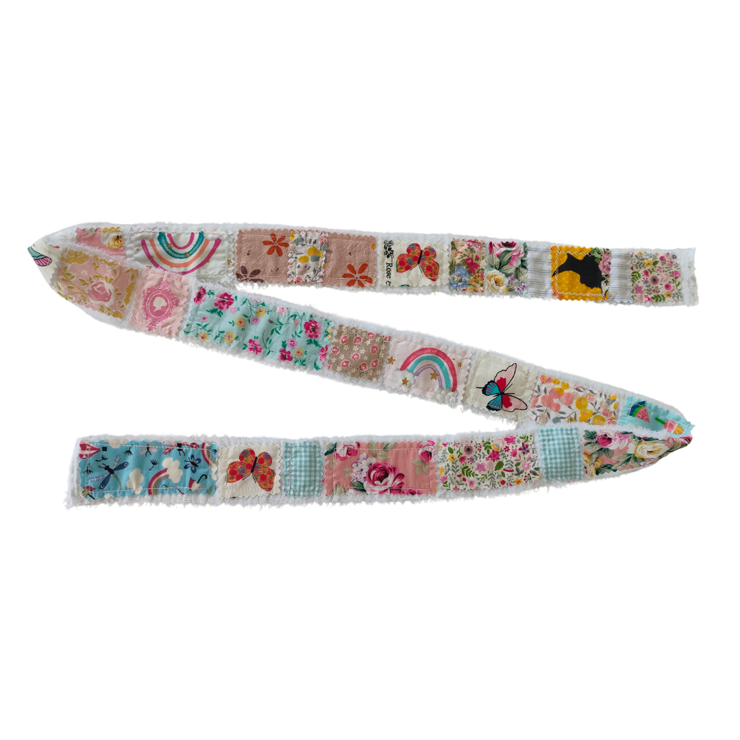 Handmade Mixed Snippet Roll - Butterflies and Rainbows