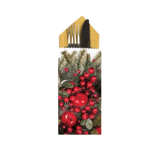 Christmas Cutlery Pocket