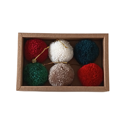 Pom Pom Baubles