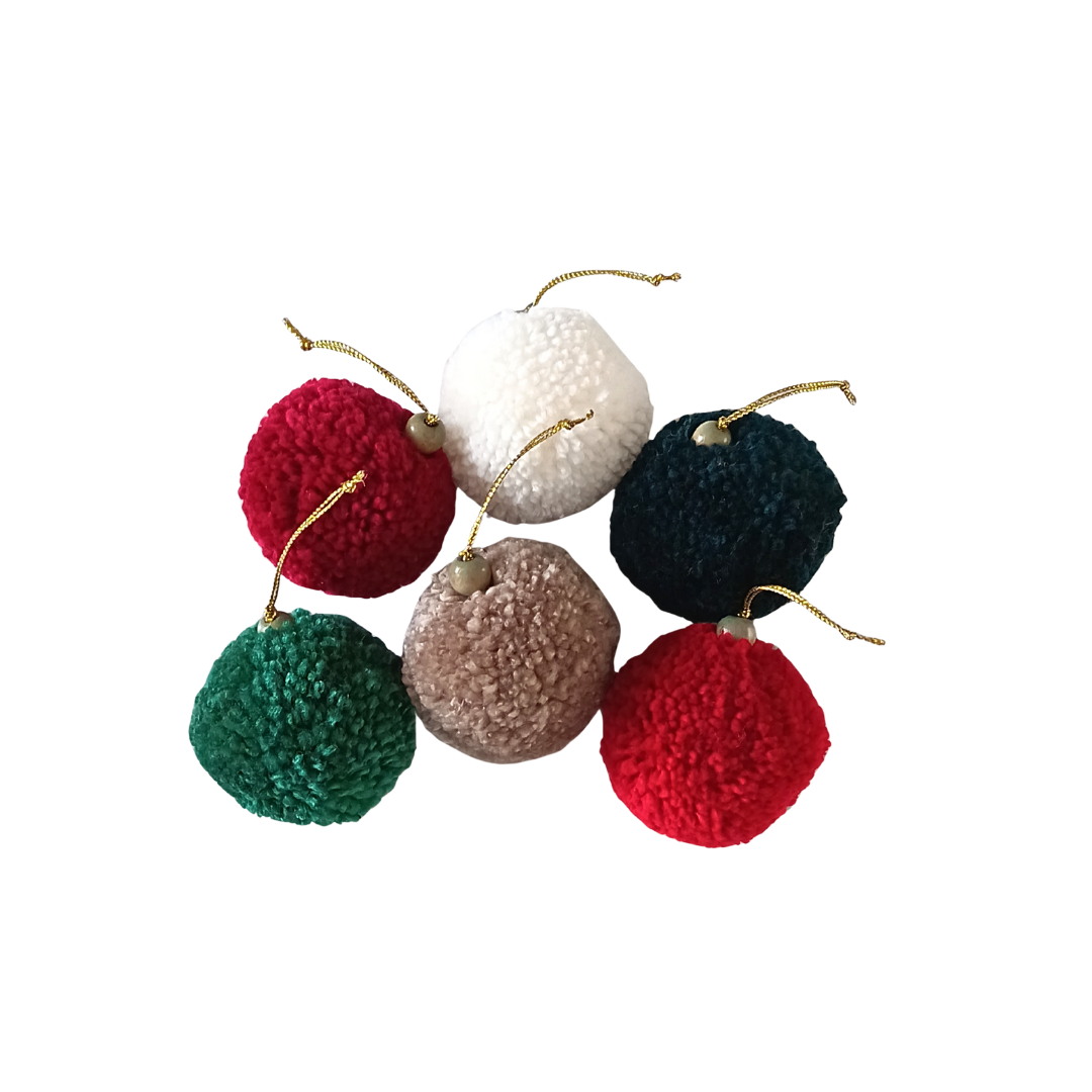 Pom Pom Baubles