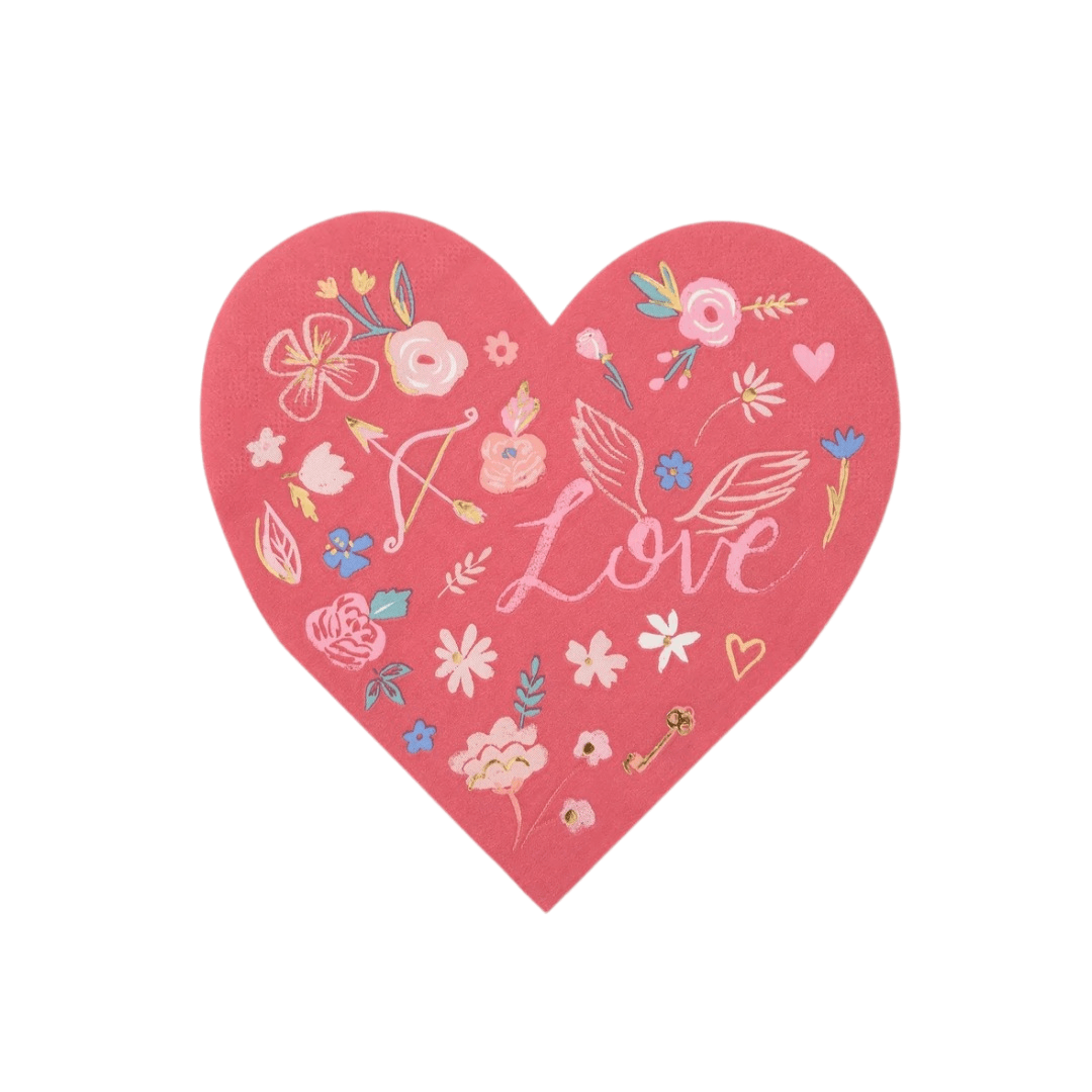 Heart Shaped Napkins