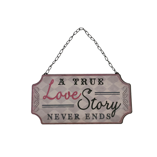 "True Love Story" Sign