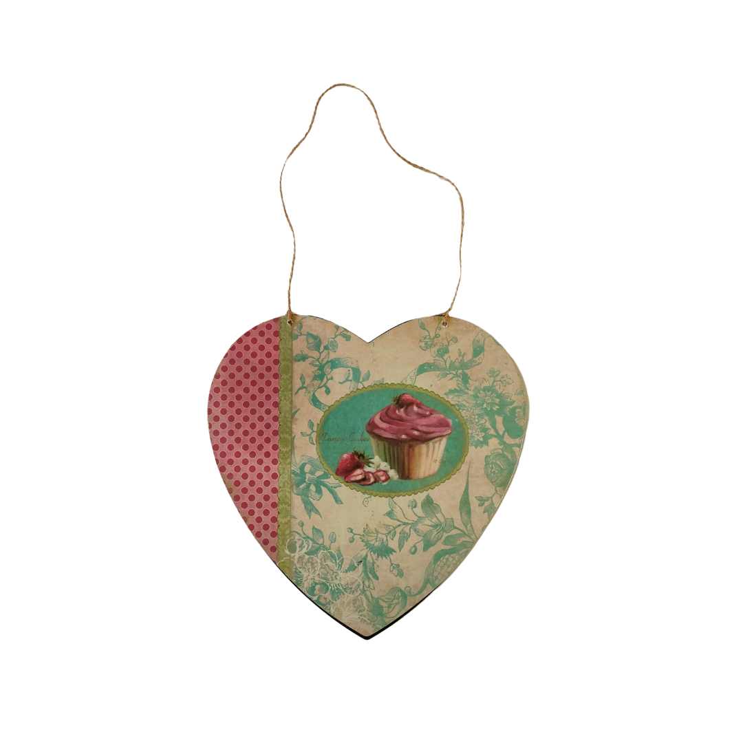 Heart Cupcake Sign
