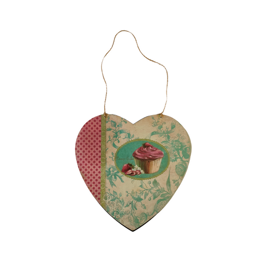 Heart Cupcake Sign