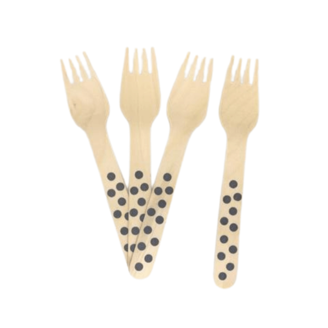 Black-Wooden-Forks