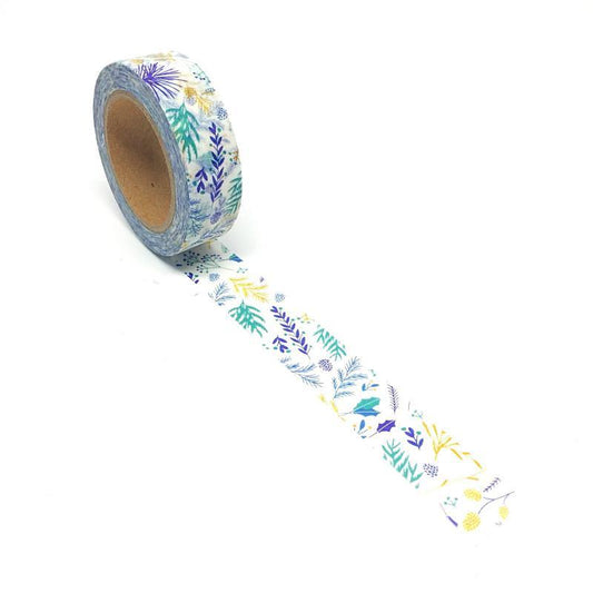 Blue_Botanics Washi Tape