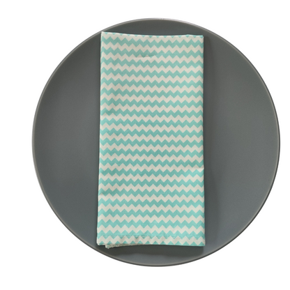 Chevron-Aqua-Napkins