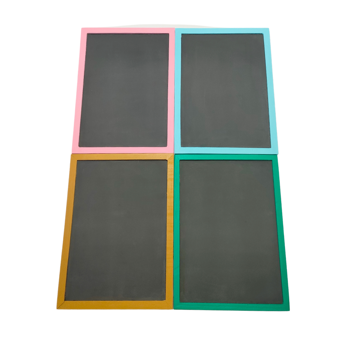 Colour Framed Chalkboards