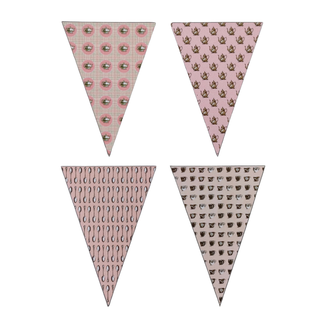 DIY Tea Time Paper Bunting - Méli-Mélo Lifestyle