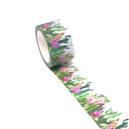 Flamingo_Cacti Washi Tape