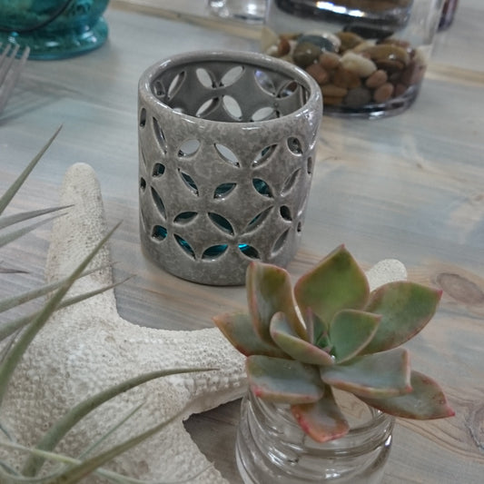 Grey Ceramic Votive