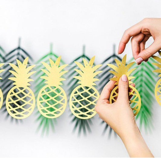 Gold Pineapple Garland