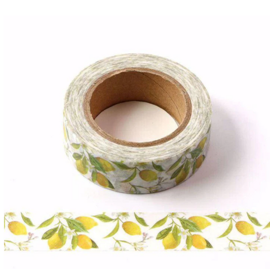 Lemon Washi Tape 