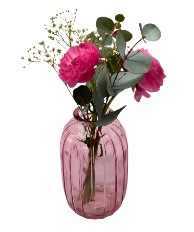 Lexa Pink Tall Bud Vase